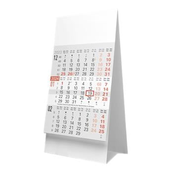 3 Monats Tischkalender
