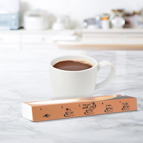 Warme chocolademelk chocolade