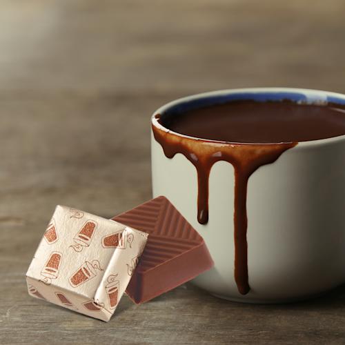 Warme chocolademelk chocolade