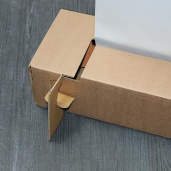 Kartonnen roll-up banner