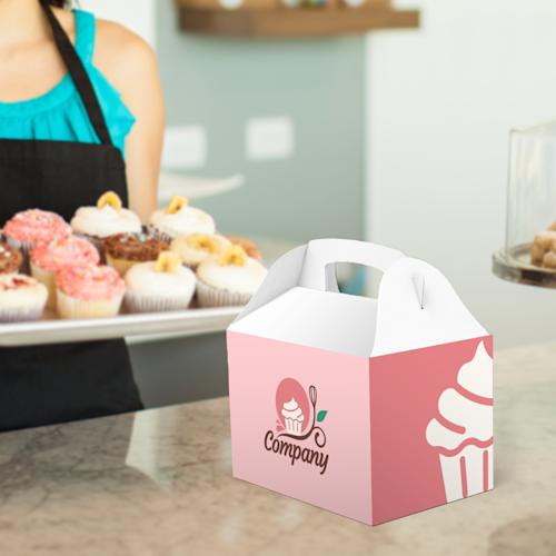 Voedselverpakkingen met handvat