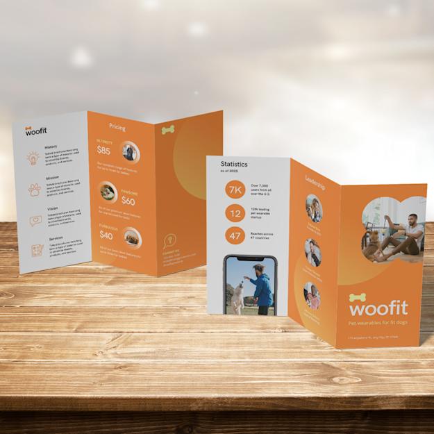 Foldrar med Z-falsning