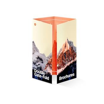 Double Gate-Fold Brochures
