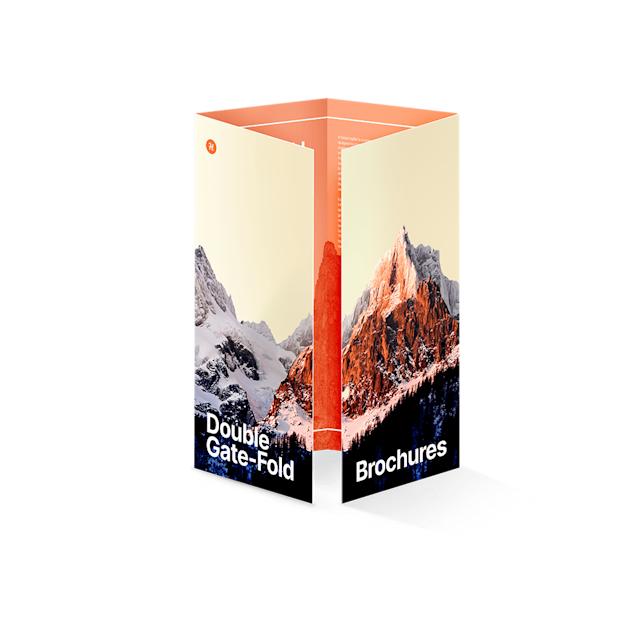 Double Gate-Fold Brochures