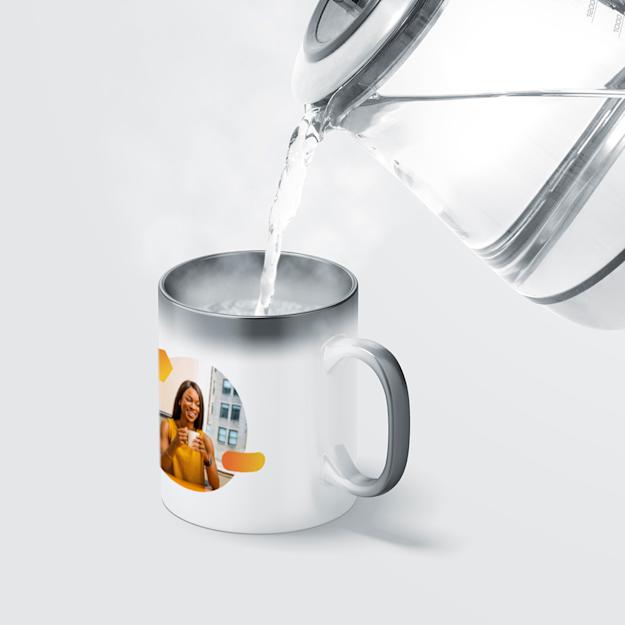 Taza mágica personalizada
