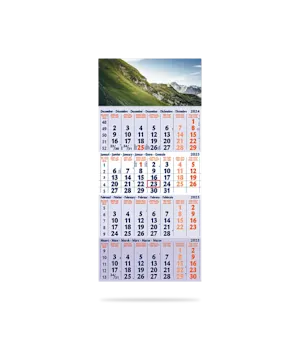 4 Maandskalender standaard