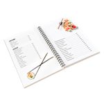 Spiral-bound Menus