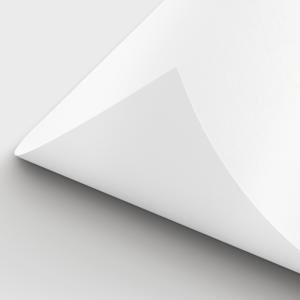 Metallic White Leaflets