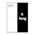 X-Long <br> 105 x 297 mm