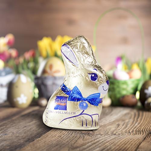 Chocolade paashaasje