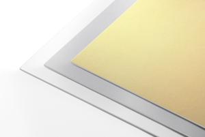 Metallic - goud, zilver of wit