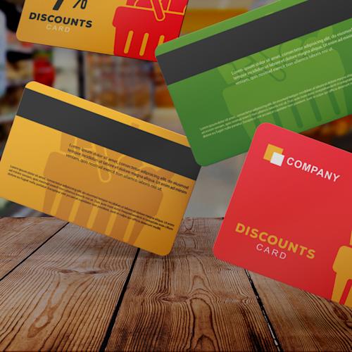 PVC-pasjes met HiCo magneetstrip