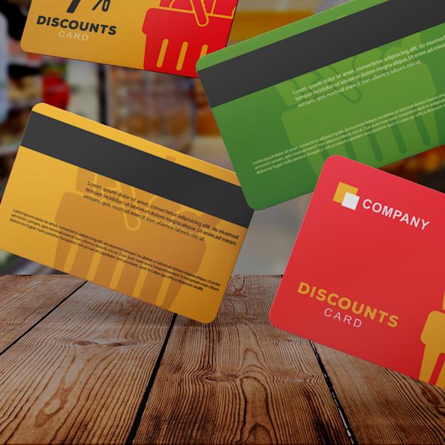 PVC-pasjes met HiCo magneetstrip