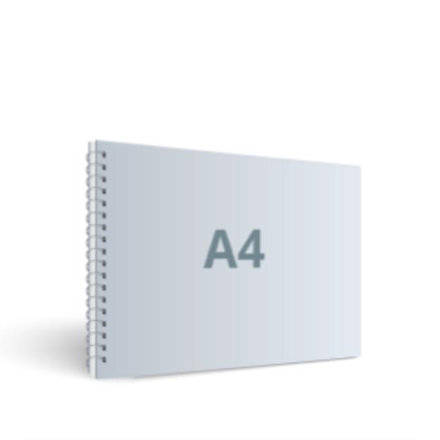 Spiralbundna broschyrer