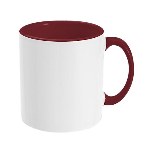 Coloured Handle Mug