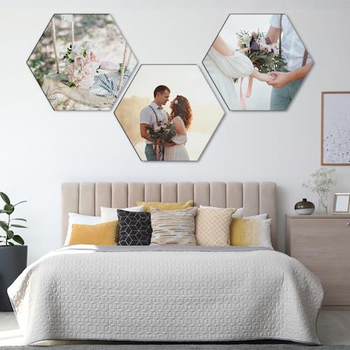 Hexagon Acoustic Photo Panels