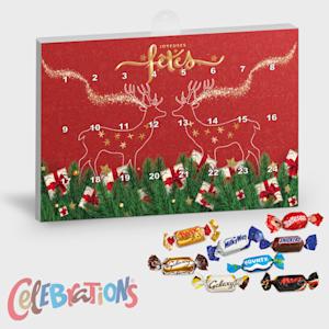 Adventskalender met Celebrations