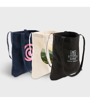 Bolsas de algodón reciclado