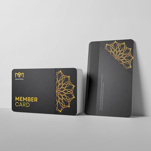 PVC pasjes met magneetstrip LoCo