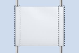 Fourreaux gauche & droite (8 cm à plat)