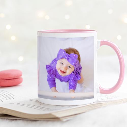 Coloured Handle Mug