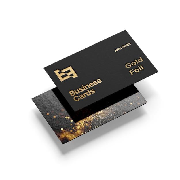 Gold Foil Business Cards