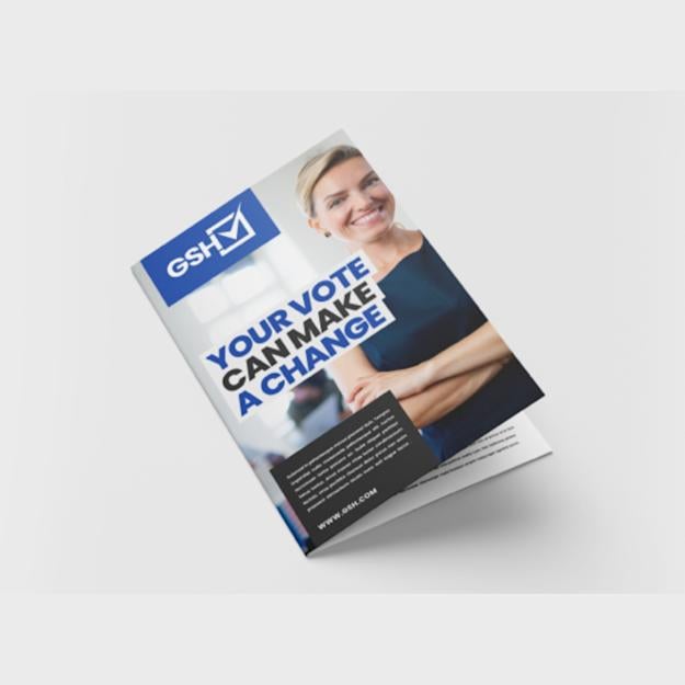 Verkiezingsfolders (met 6% BTW)