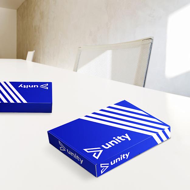 Postal Box with Flap Laminated