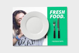 Placemat menukaarten