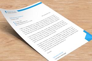 Modern briefpapier