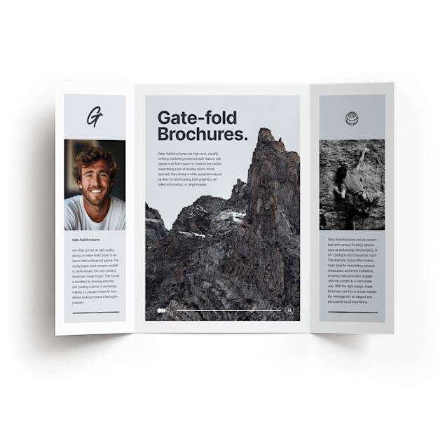 Gate-Fold Brochures