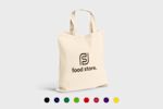 Short handle cotton bags printed with your personalised design online with Helloprint