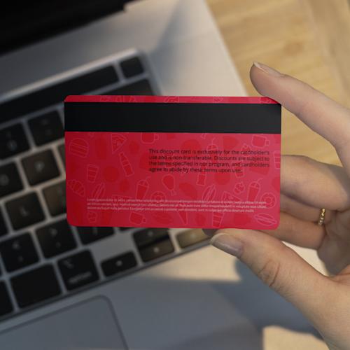 PVC pasjes met magneetstrip LoCo