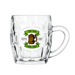 A 55 cl beer mug available with personalised printing solutions for a cheap price at Helloprint