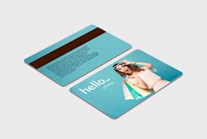 PVC pasjes met magneetstrip HiCo