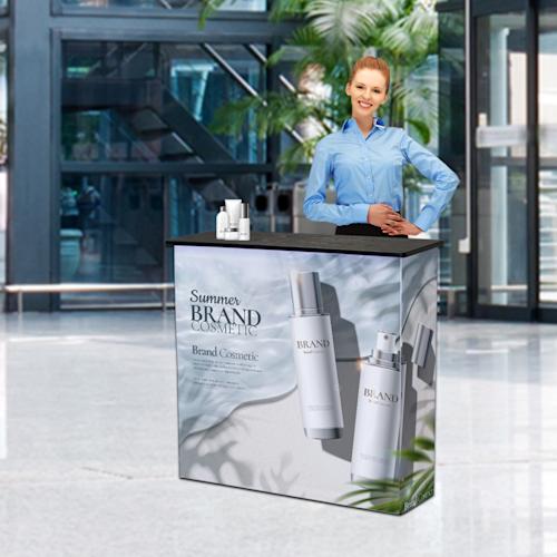 Beursbalie met schap