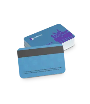 Cartes PVC bande magnétique (HiCo)