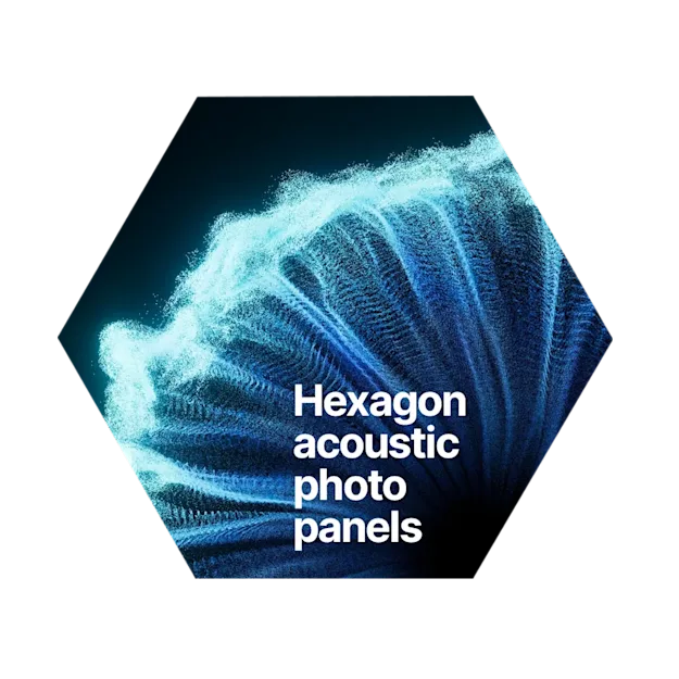 Hexagon Acoustic Photo Panels -catalog-image