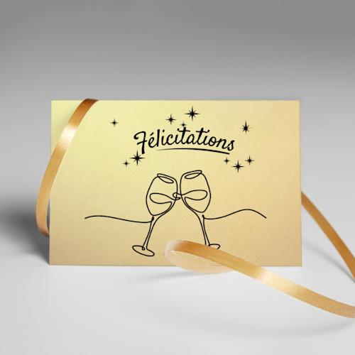 Cartes de voeux finitions exclusives