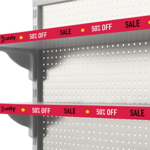 Shelf edge strips | HelloPrint