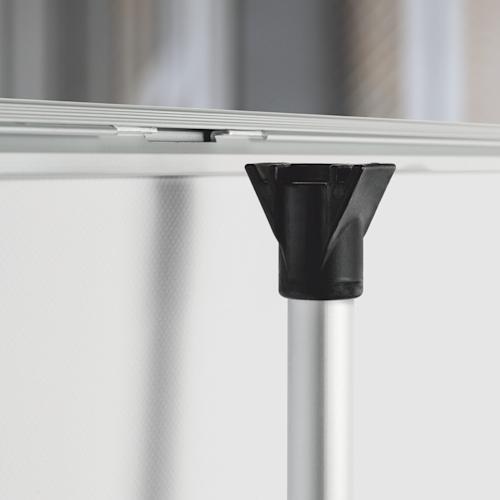 Outdoor roll-up banner