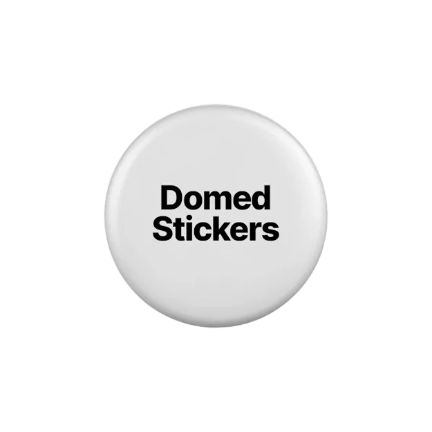 Doming stickers