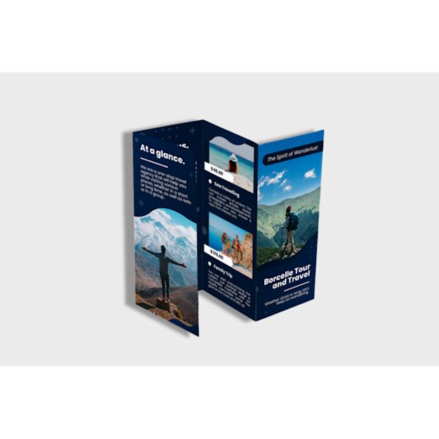 Double Parallel-Fold Brochures
