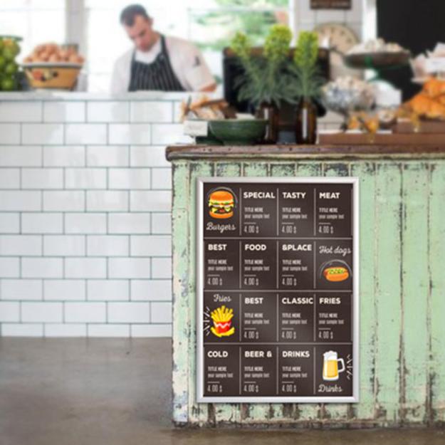 Cambia il poster all'interno ogni volta che cambi promozione