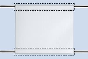 Fourreaux haut & bas (8 cm à plat)