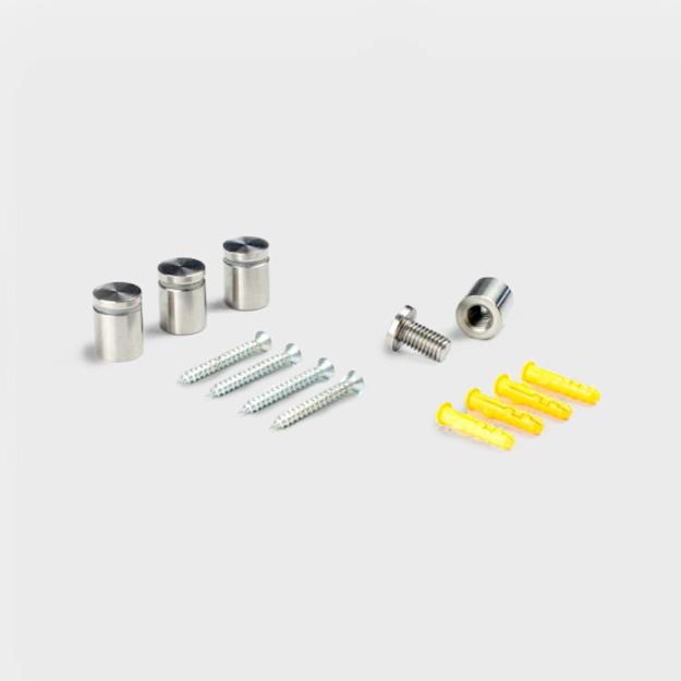 RVS afstandhouders binnen