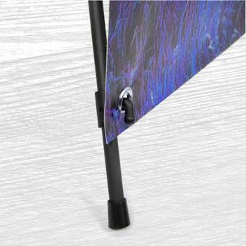 Banners with X frame