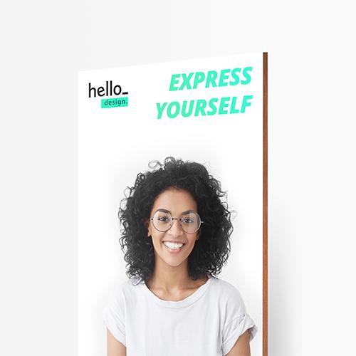 Cardboard sign printing UK