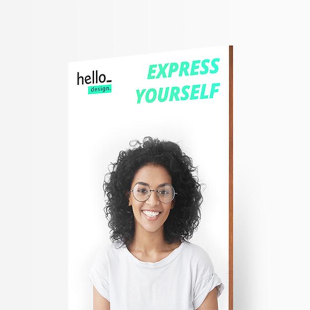 Cardboard sign printing UK