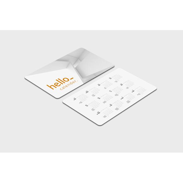 Calendario de bolsillo